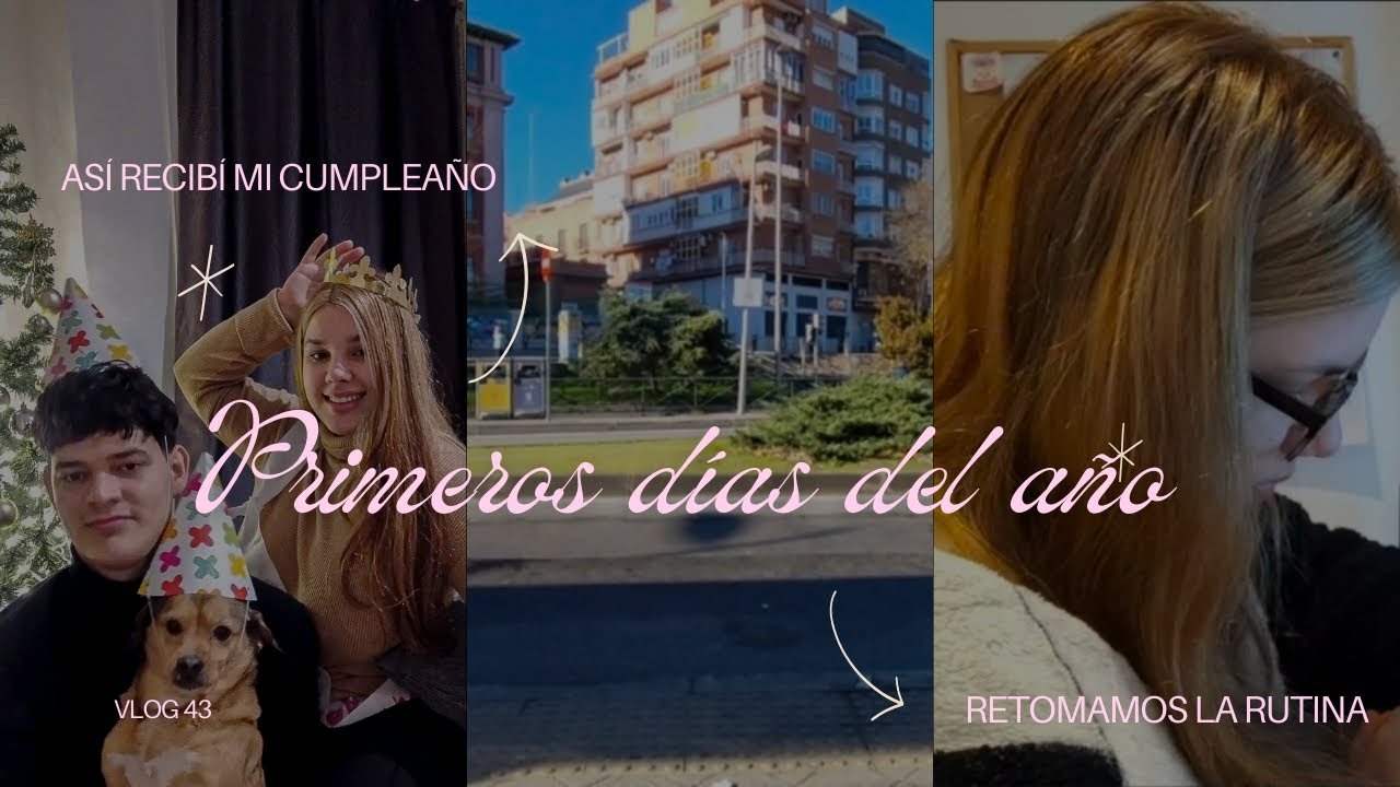 Vlog: primeros días del año + espero de mi cumpleaños + vlog tranquilo @just-eili