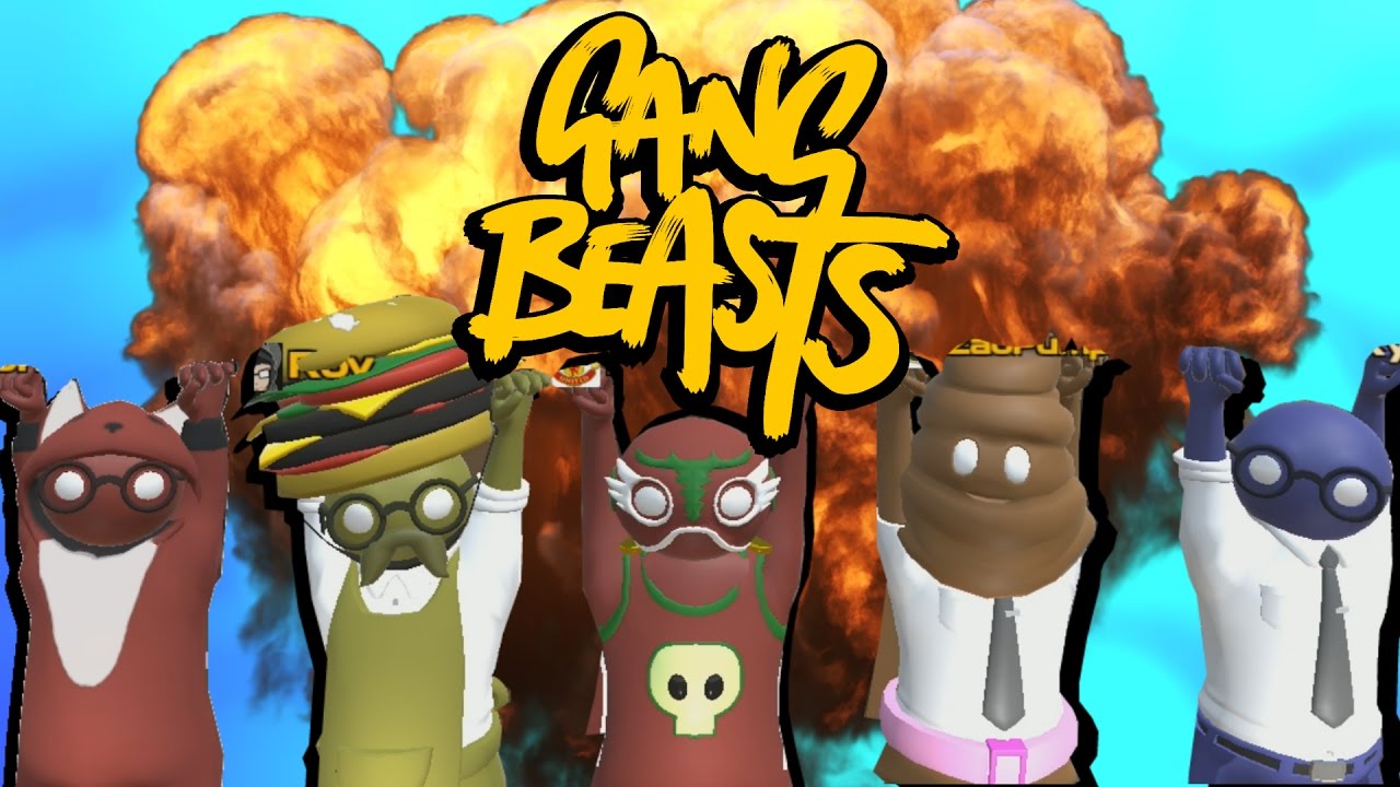 Bro恋？？WTF?!!┌(。Д。)┐●Gang Beast● /w Songsen, Ricky, Lieren & Roy