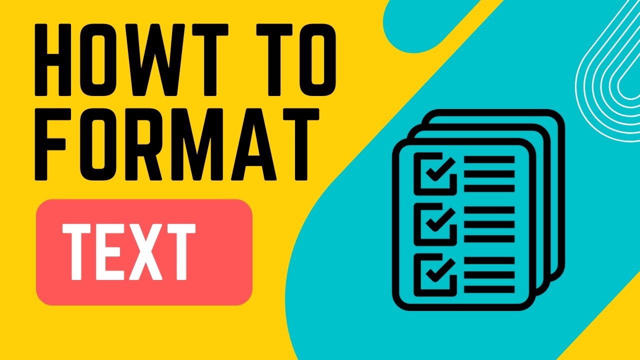 How to formatting text online