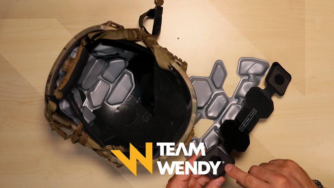 How to install the Maritime Liner into your Team Wendy Helmet.