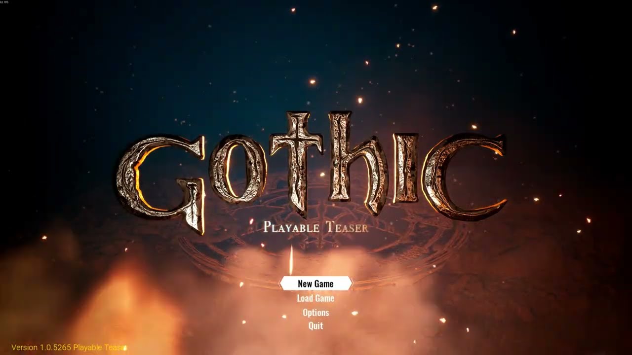Gothic: Playable Teaser (2019) (Demo) - Full Walkthrough Gameplay No Commentary