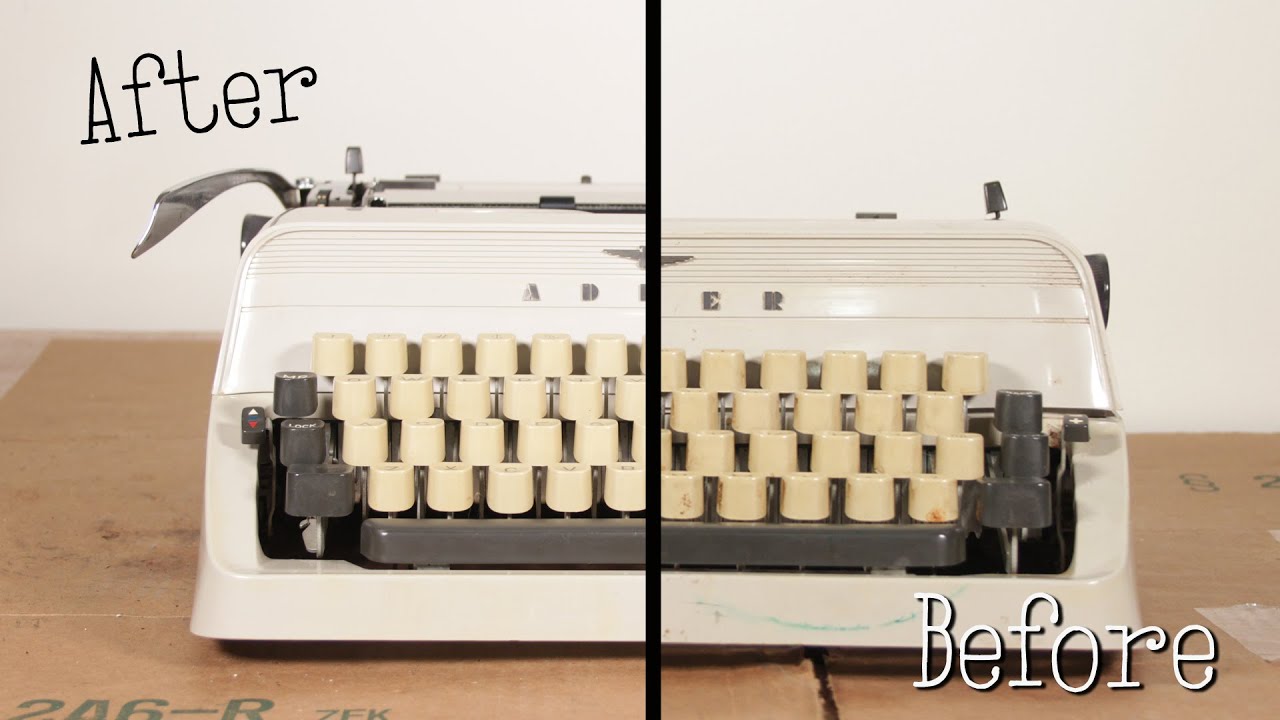 How to Clean a Typewriter (Apartment Friendly Guide!)