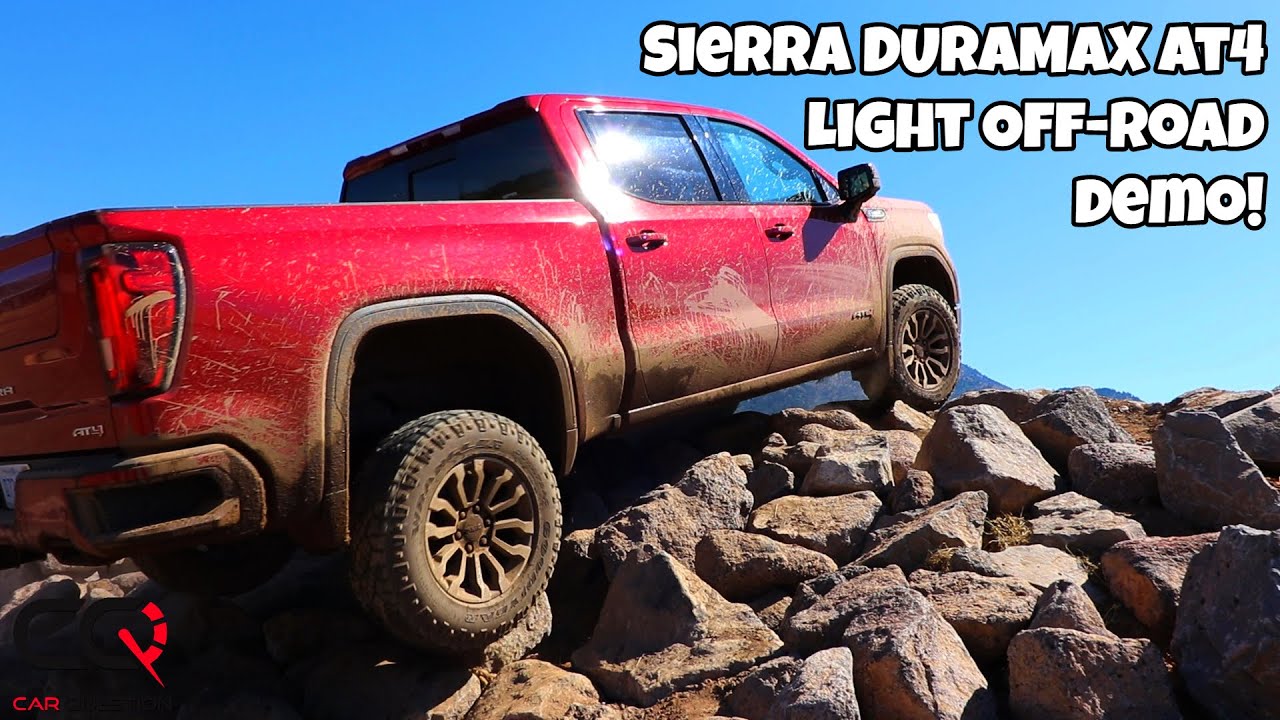 GMC Sierra Duramax Diesel AT4 | Light off-road demo!