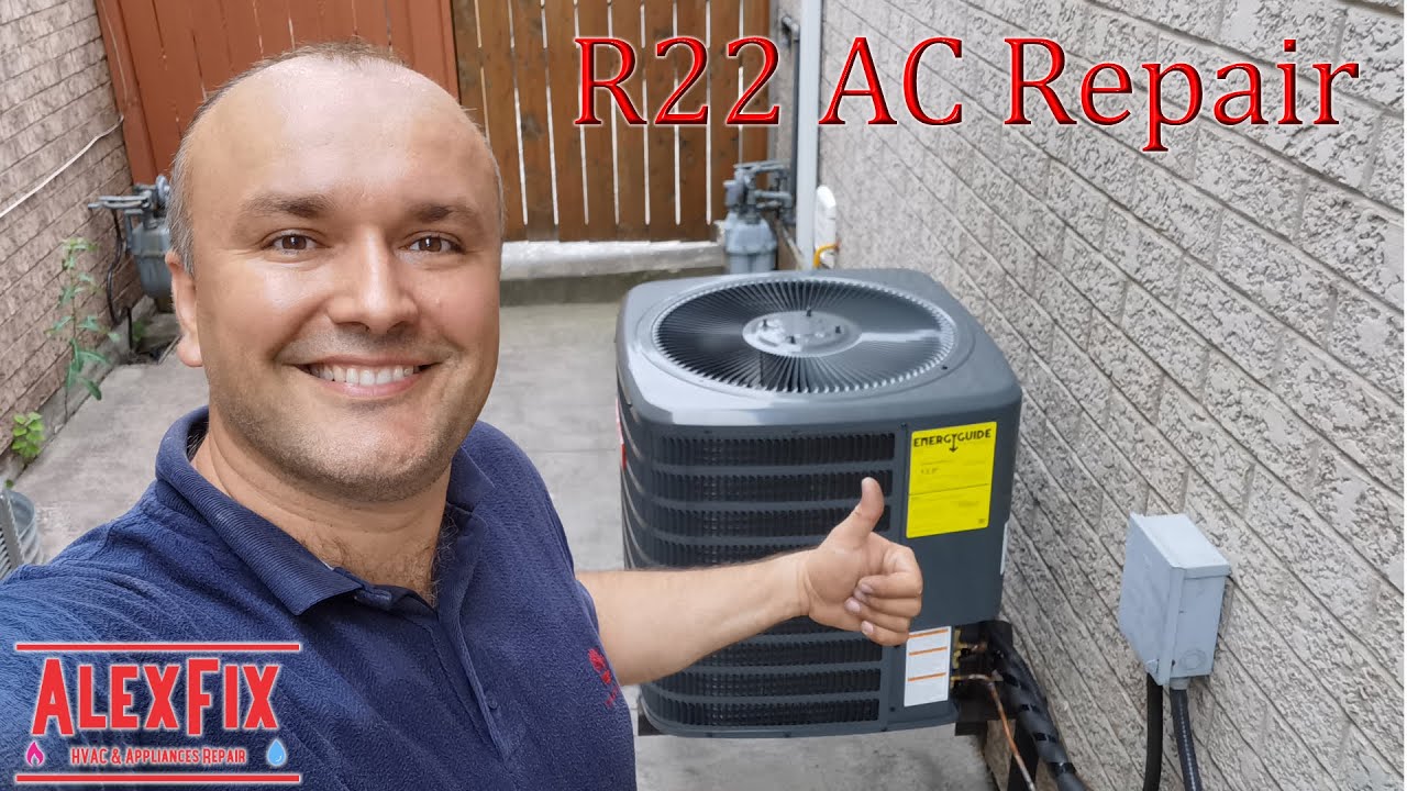 Ремонт кондиционера в Торонто, R22 фреон