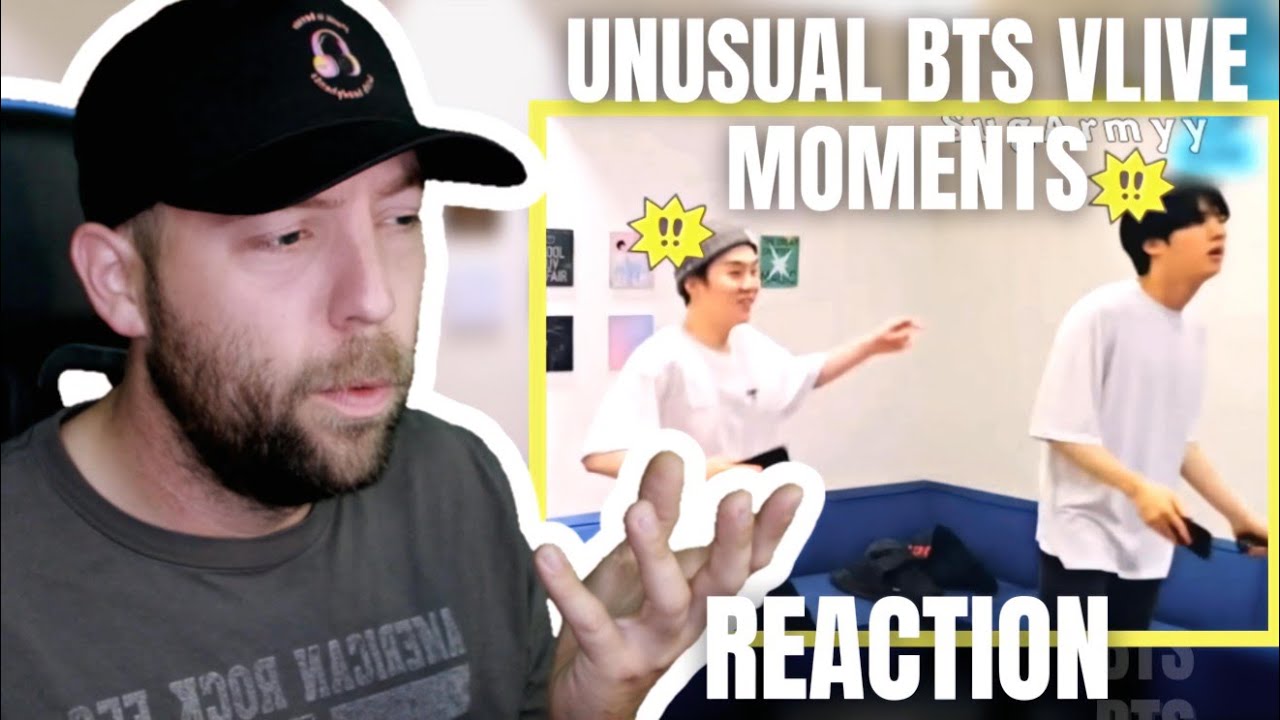 Необычные вещи, которые случаются ТОЛЬКО в трансляциях BTS на V-Live РЕАКЦИЯ | Подборка трансляци...