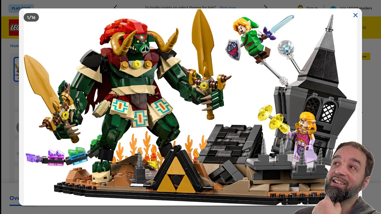 New LEGO Legend of Zelda Ocarina of Time Final Battle reveal & thoughts! 