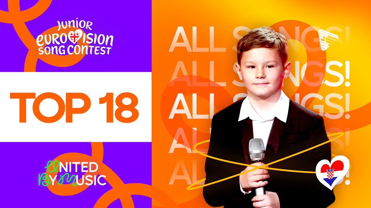 Junior Eurovision 2025: My Top 18 (All Songs!) - New: 🇭🇷 (Comments & Ratings)