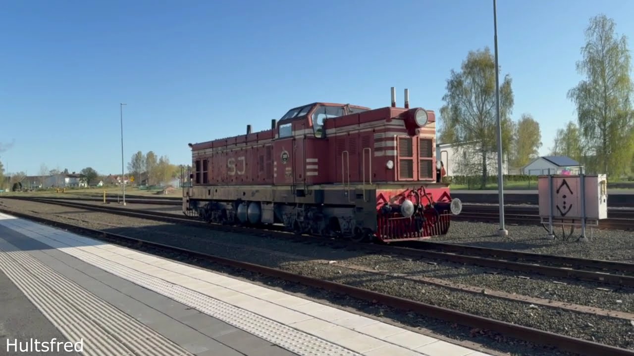 Nässjö Järnvägsmuseum med T41 mellan Nässjö och Linköping via Hultsfred