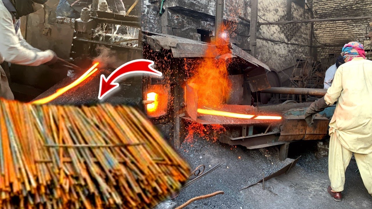 Crazy Worker Making Angle Iron Patti in Local Factory | Amazing Complete Process |