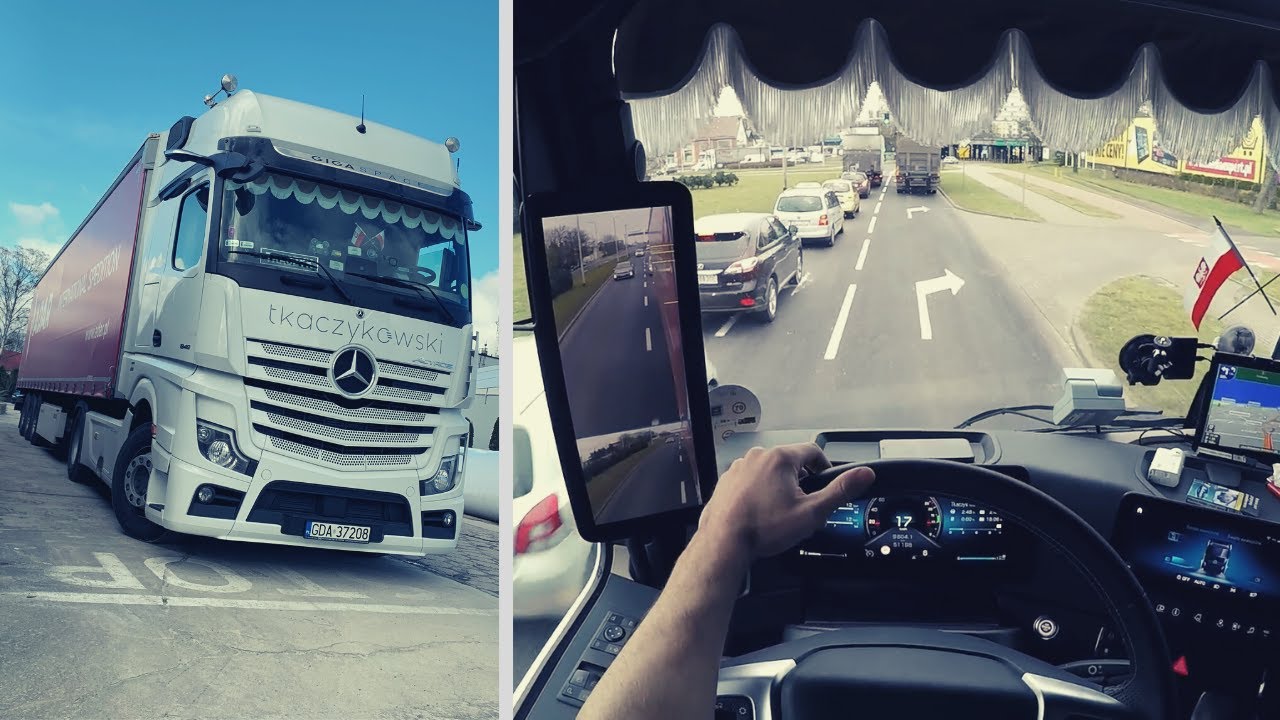 Koszalin okiem kierowcy ciężarówki | Tkaczykowski