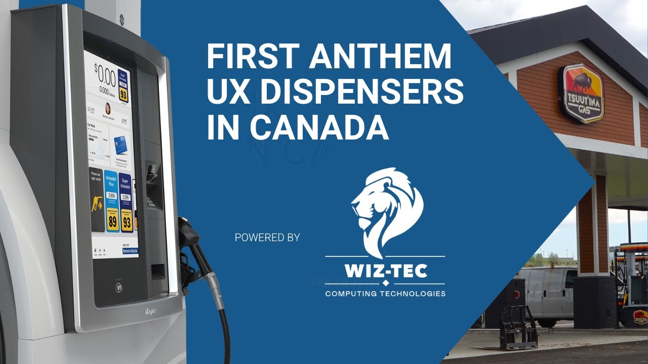 Tsuut'ina Gas Bar — First Anthem UX Dispensers in Canada