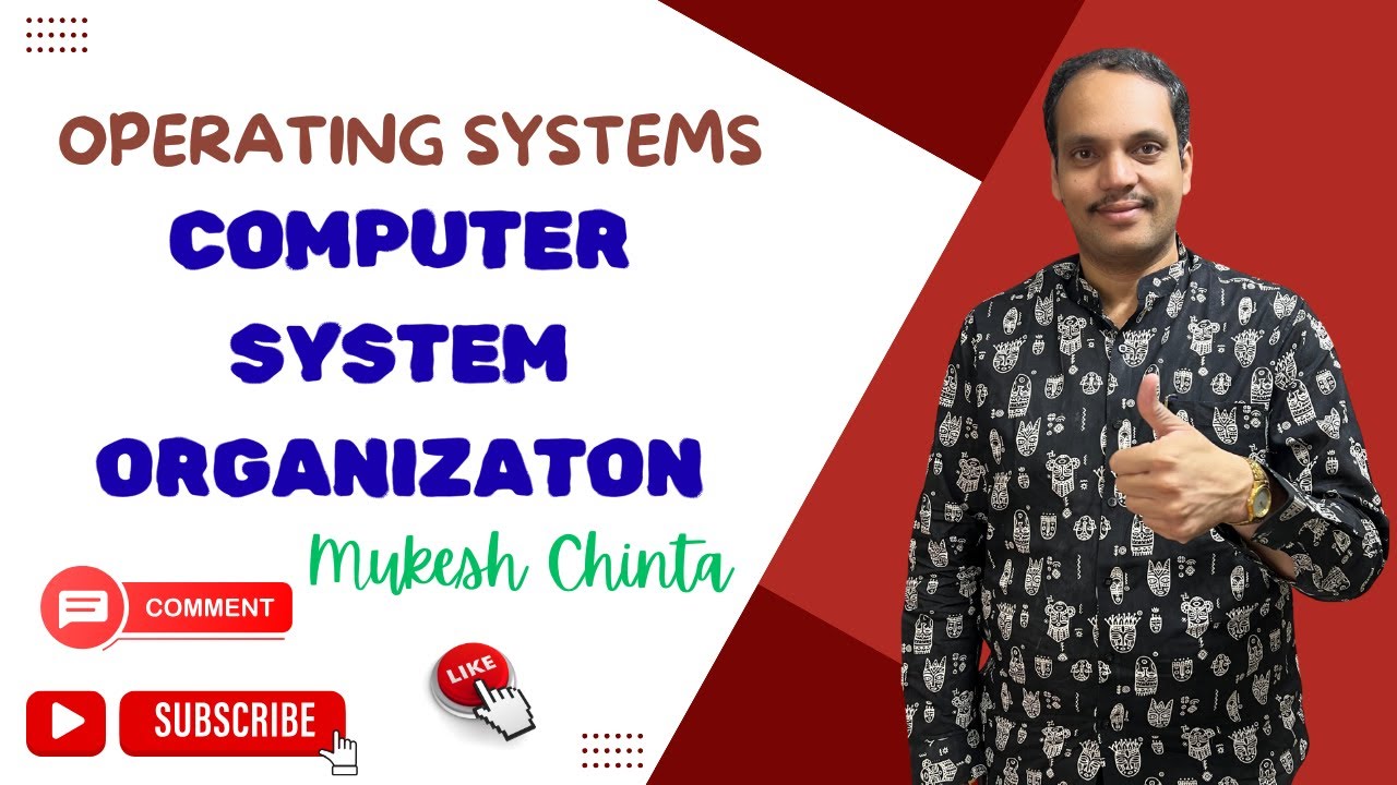 OS: Computer System Organization - Interrupts, ISR, Storage hierarchy, types of memory & I/O