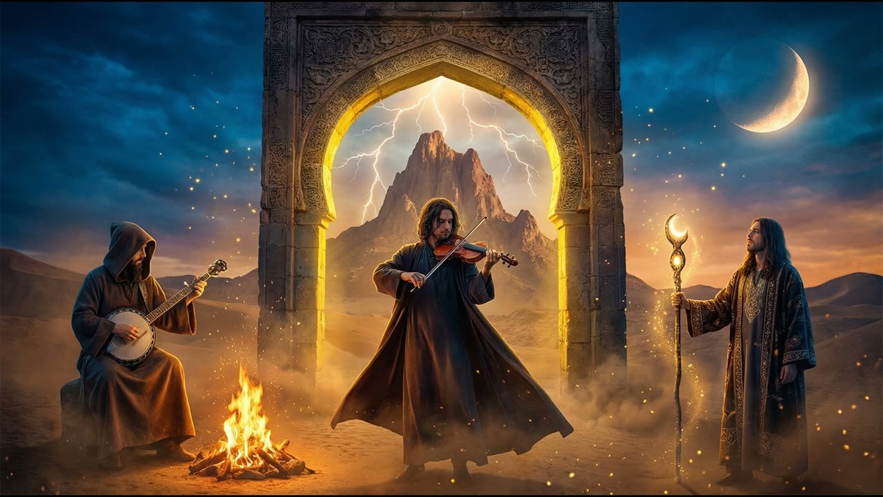 Arabic Deep House | Mystic Desert Gathering – Violin, Banjo & Sacred Rhythms