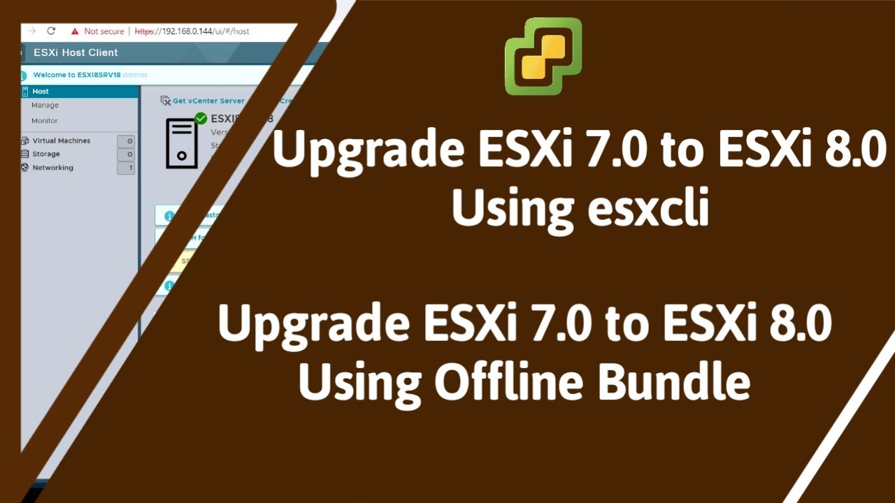 Обновление до ESXi 8.0 | Обновление ESXi 7 до 8 | Обновление ESXi 7.0 до 8.0 | Обновление до vSph...