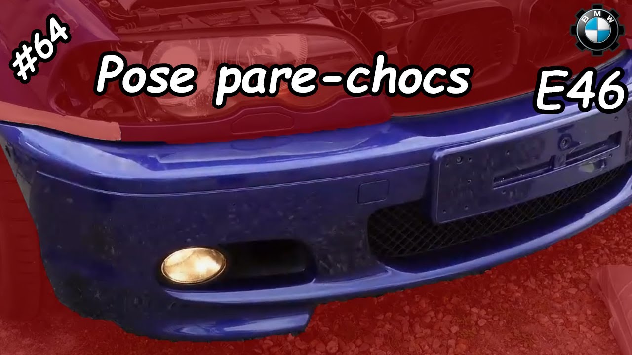 Pose du pare-chocs avant M2 E46