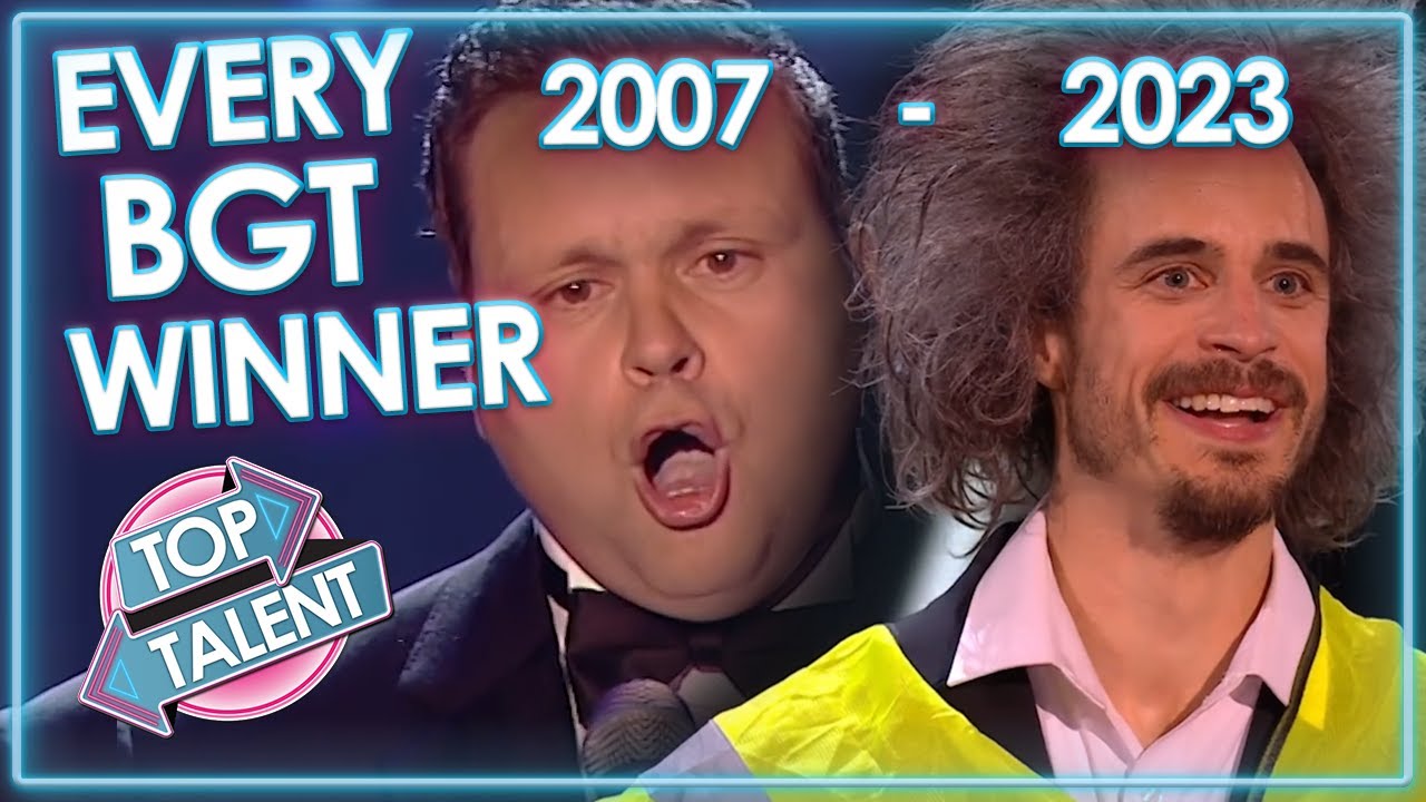 Каждое сенсационное победное выступление в финале шоу Britain's Got Talent 2007&ndash;2023 | Top Talent