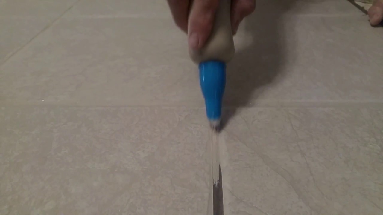 Color seal grout faster than any other method!