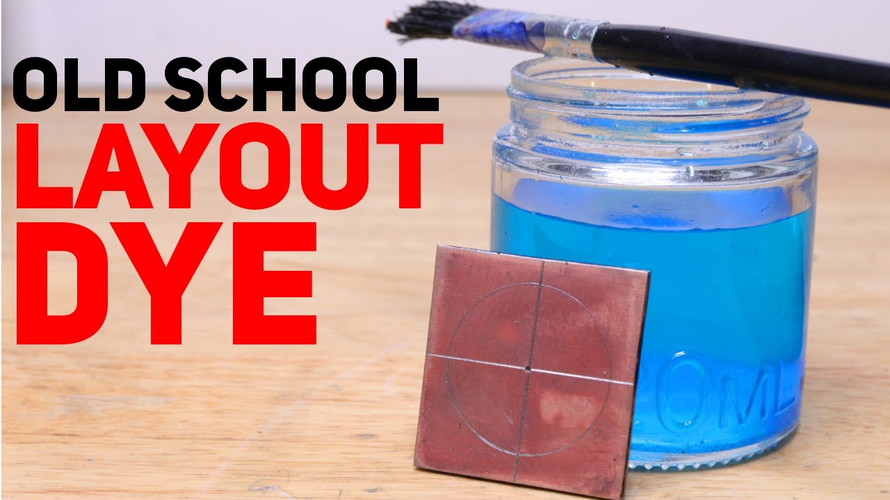 Old School Machinist Layout Fluid (Copper Sulfate and Chalk)