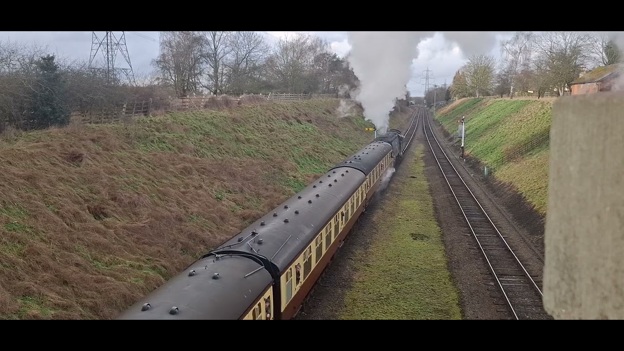 Great Central Railway  - Rothley Station 257 Squadron  - Bridge View 