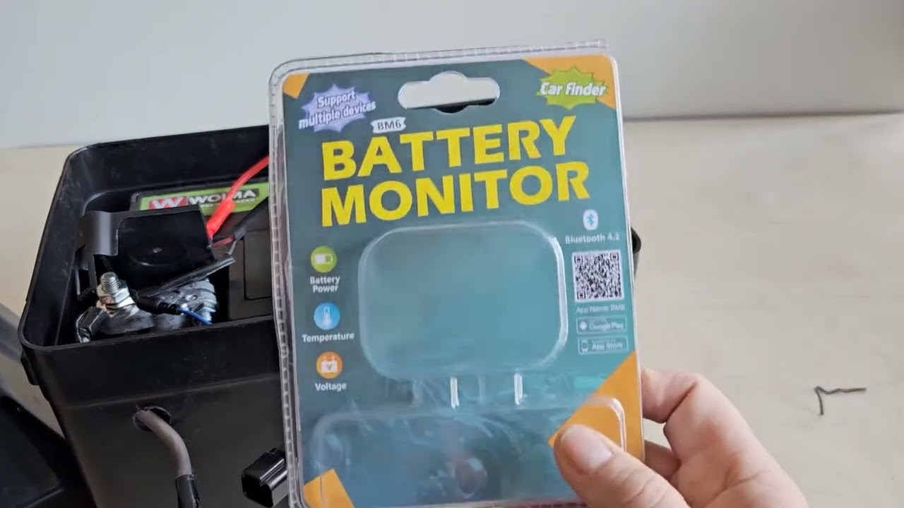 QUICKLYNKS Battery Monitor Bluetooth 12V  BM6