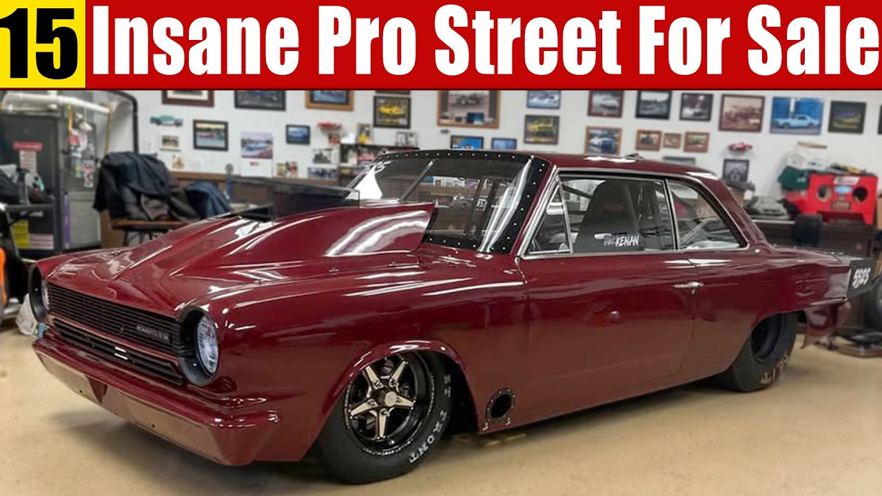 15 Wild Pro Street Cars For Sale | Insane Drag & Street Machines 2026