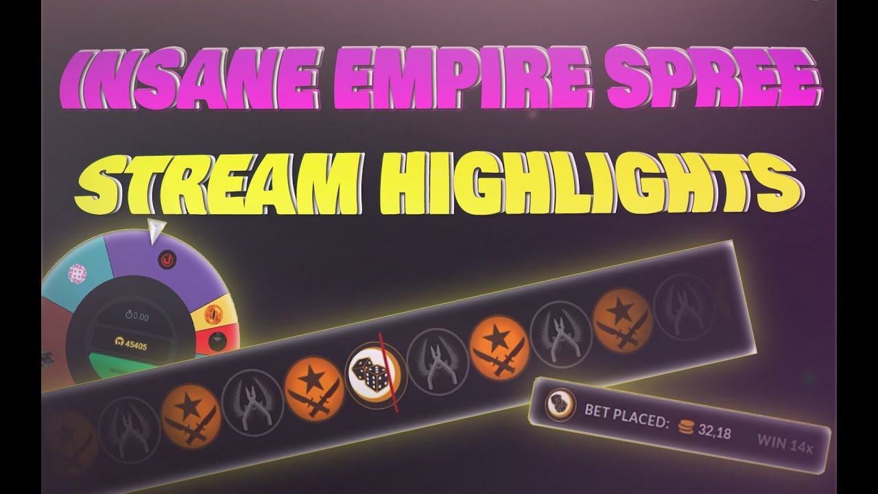 [CSGO GAMBLING] Stream Highlight Wining over 1k CSGOEMPIRE!!!