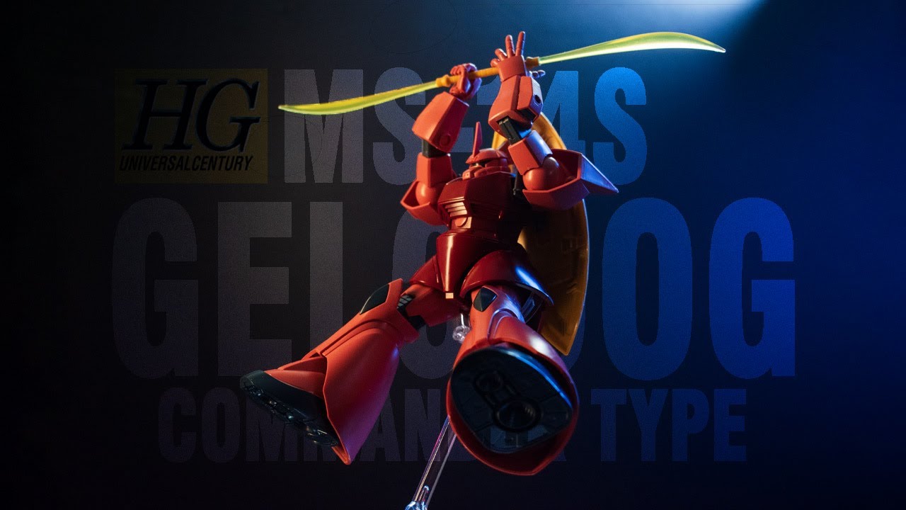 HGUC MS-14S Gelgoog Commander Type Quick Build Montage and Showcase