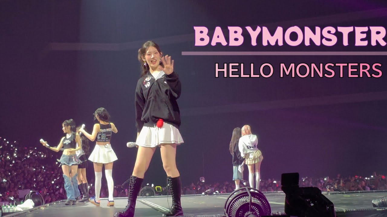 【4K】BABYMONSTER - [HELLO MONSTERS] в ЯПОНИИ/ 12 апреля 2025 г./ Galaxy S25 Ultra