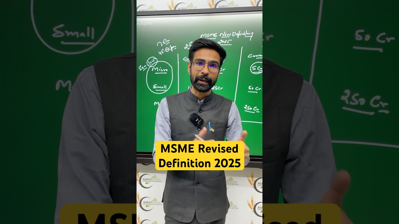 MSME New Definition 2025 | #curretaffairs2025 #Bank #Interview #Budget2025