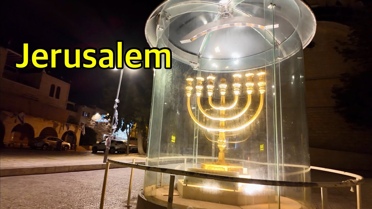 Jerusalem at Night. A 3am Walk from Ben Yehuda Street to the Jewish Quarter