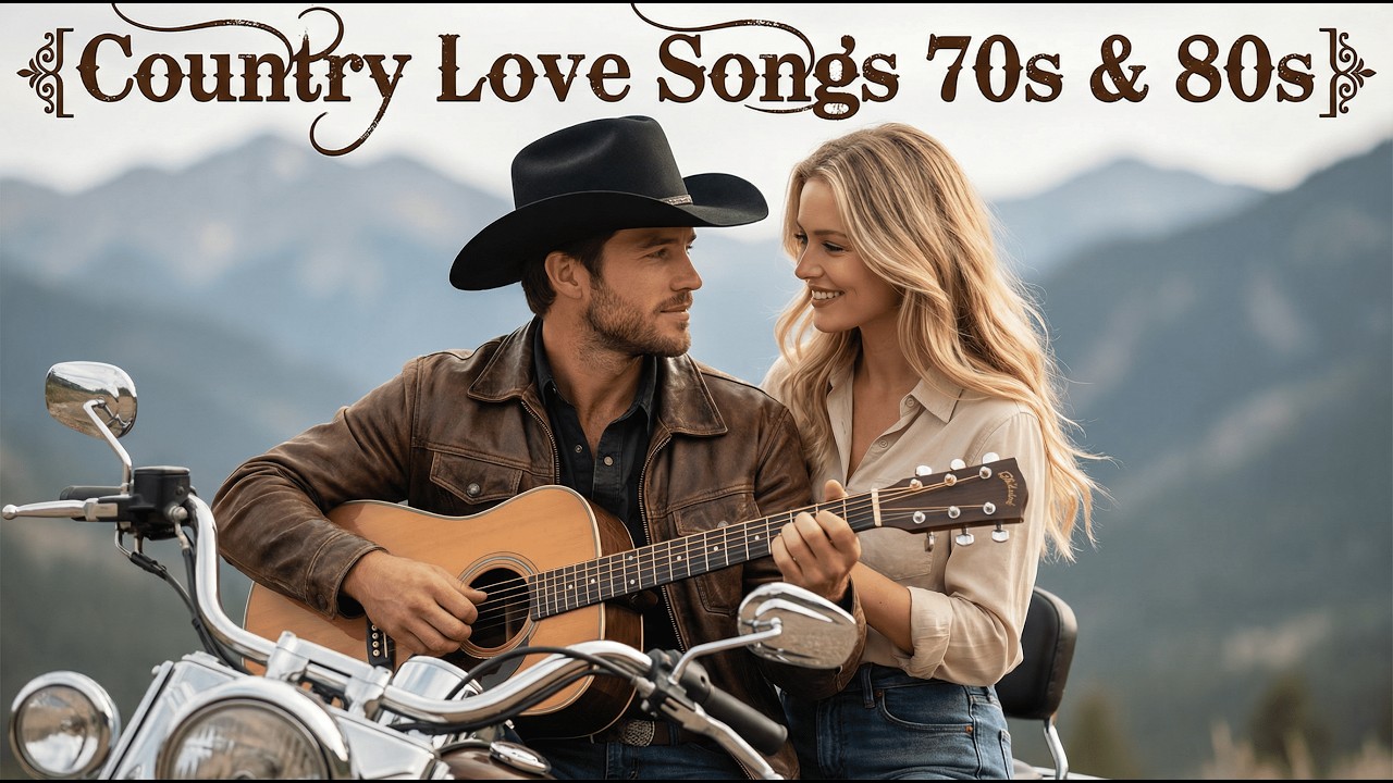 A Golden Collection of Classic Country Love Songs 🎸 70s & 80s Hits
