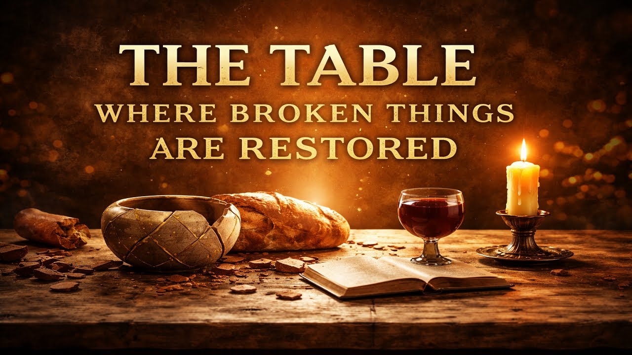 THE TABLE WHERE BROKEN THINGS ARE RESTORED
