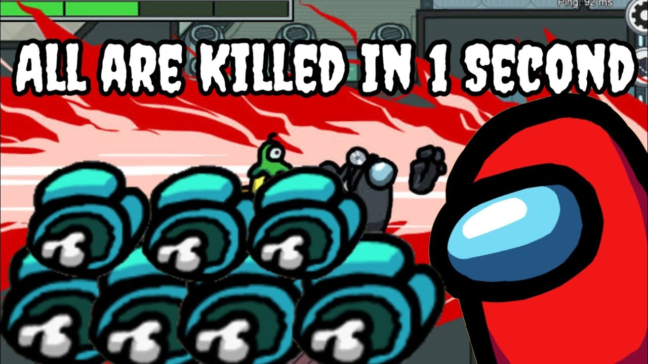 Dangerous Hacker in Among Us - Killed All player in one second