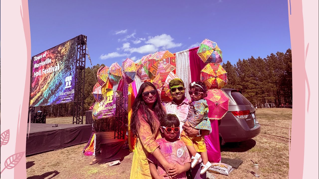 HOLI CELEBRATION || INDIAN FESTIVAL || NORTH CAROLINA ||
