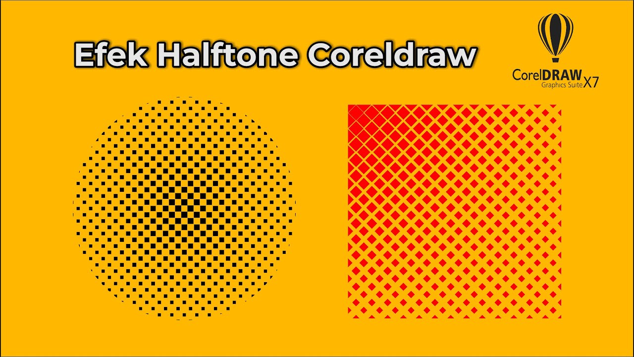Membuat efek halftone di coreldraw
