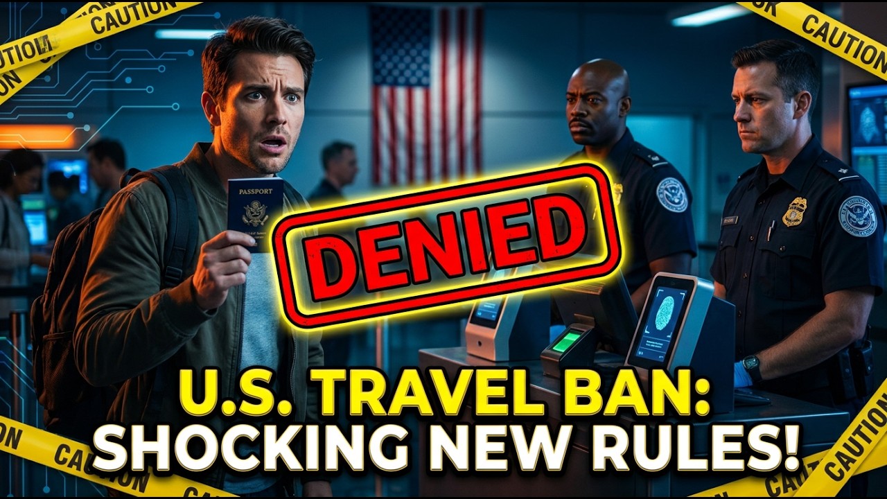 STOP! Before You Fly to America New 2026 Travel Bans EXPLAINED!
