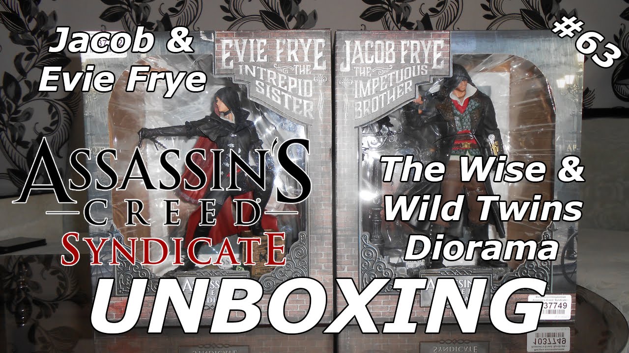 Assassin's Creed Syndicate Jacob & Evie Frye Figurines: The Wise & Wild Twins Diorama - Unboxing #63