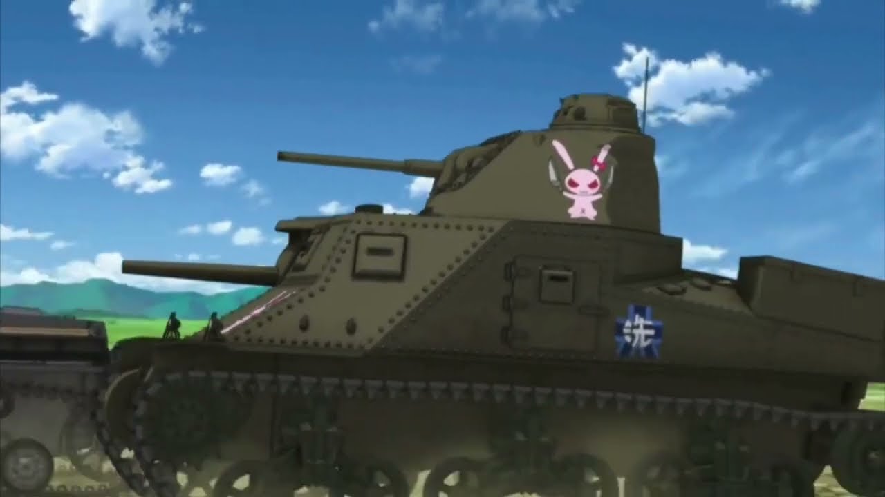 Girls und Panzer [AMV] -Light in the Black