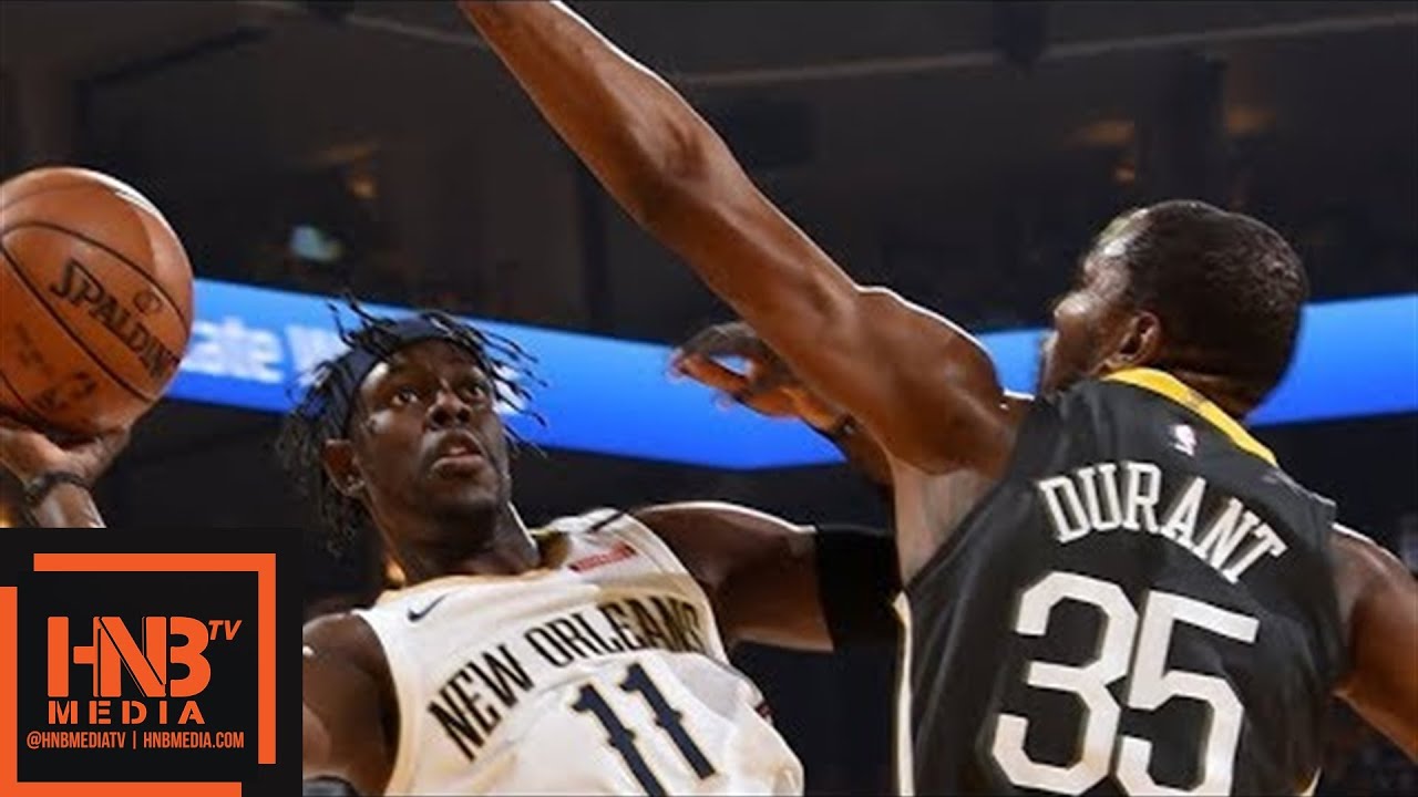Golden State Warriors против New Orleans Pelicans Полная Игра Хайлайты / Игра 2 / 2018 NBA Playoffs