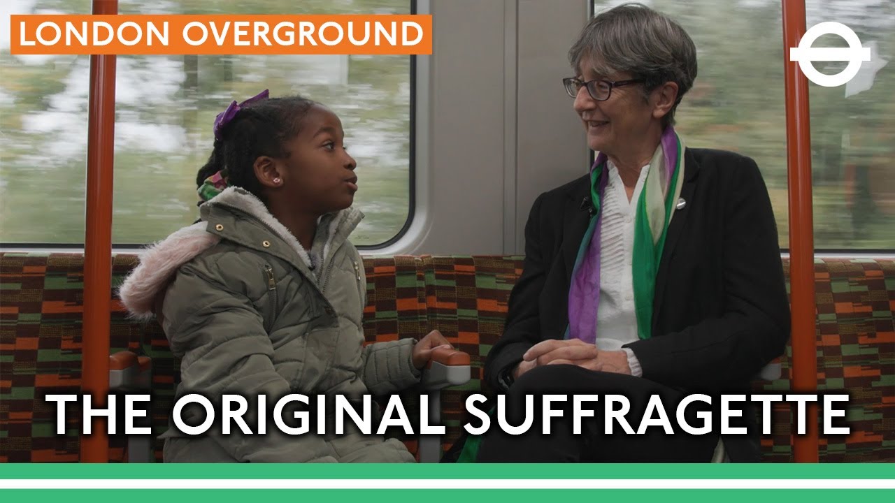 The Suffragette Line: Celebrating women who changed history with Helen Pankhurst | London Overground