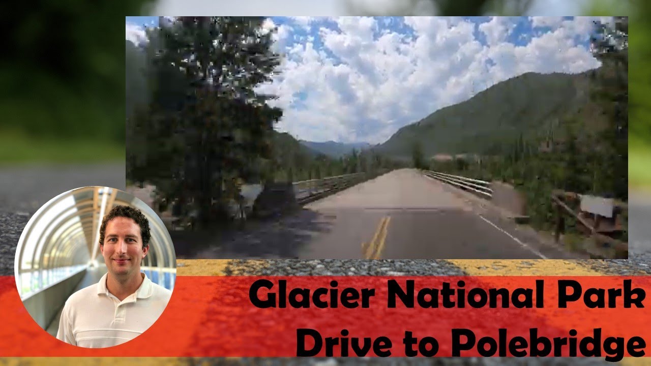 Glacier National Park Drive to Polebridge