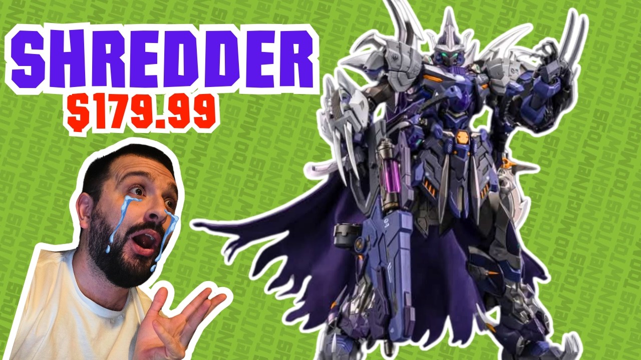 FULL Reveal of HeatBoys Shredder - He Is GLORIOUS