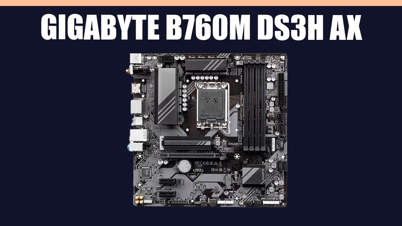 Материнская плата GIGABYTE B760M DS3H AX