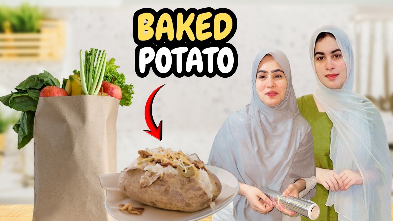 Baked Potatos Banaye Iftari Mein | Girlygiggles