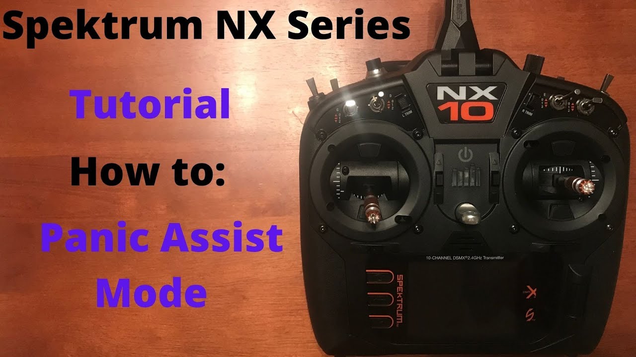 Настройка Spektrum NX: режим помощи при панике для AR630/AR631/AR637TA BNF (NX6/NX8/NX10)
