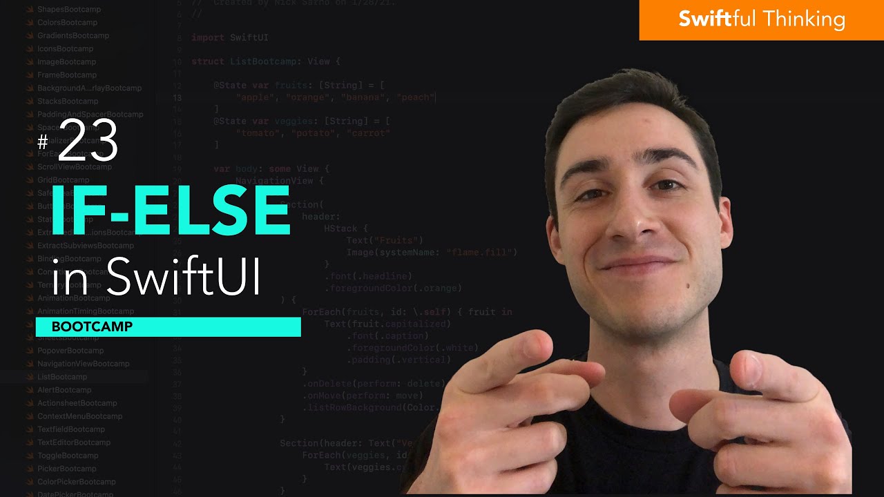 How to use if-else and conditional statements in SwiftUI | Bootcamp #23