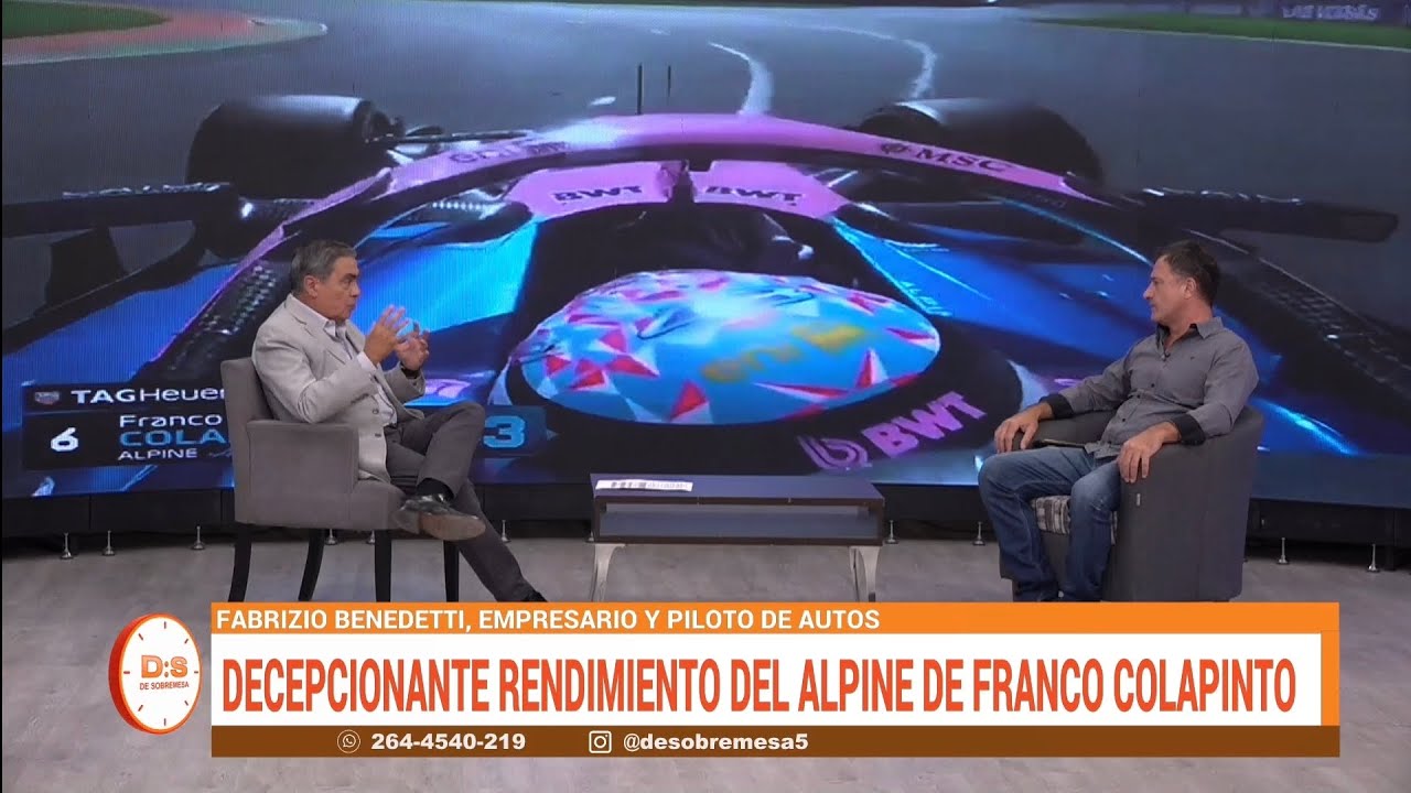 Guillermo Juarez y Fabrizio Benedetti analizan la vuelta de la Fórmula 1