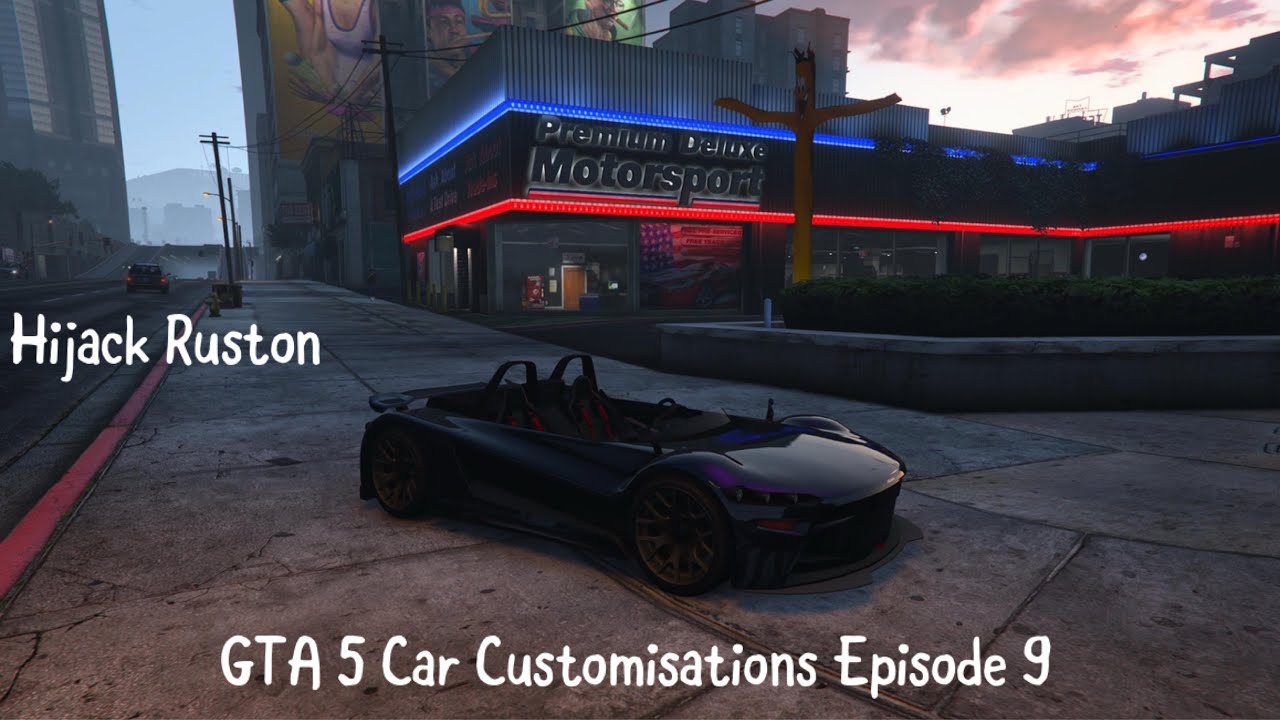 NOT MANY OPTIONS!! GTA Car Customisations EP.9