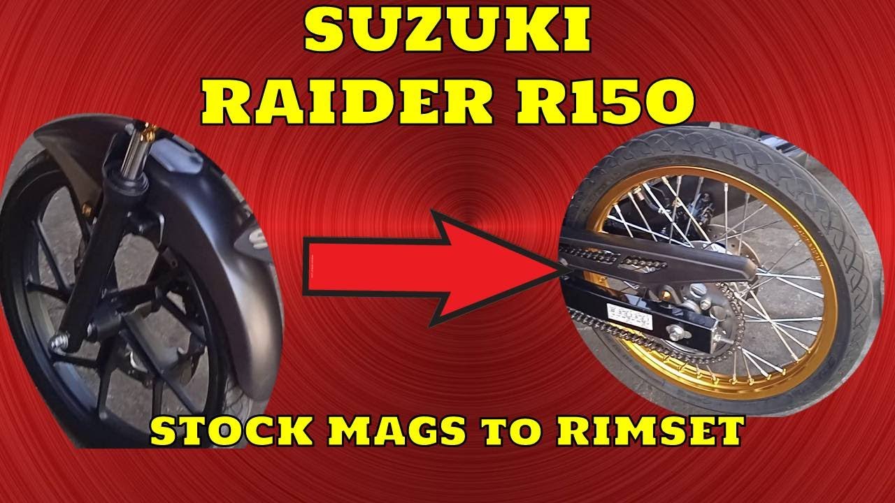 RAIDER R150 STOCK MAGS TO RIMSET