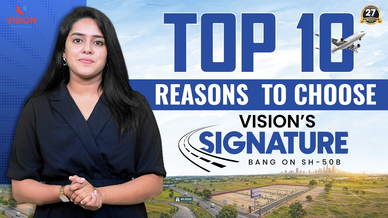 Top 10 Reasons to Choose Vision&rsquo;s Signature | On-Highway Premium Villa Plots Near Parandhur Airport